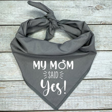 Load image into Gallery viewer, Dog Bandana for Wedding Announcement
