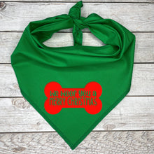 Load image into Gallery viewer, We Woof you a Merry Christmas Dog Bandana
