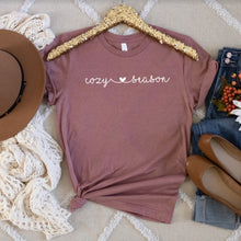 Load image into Gallery viewer, Cozy Season Bella Canvas T Shirt For Her, Fall Womens TShirt
