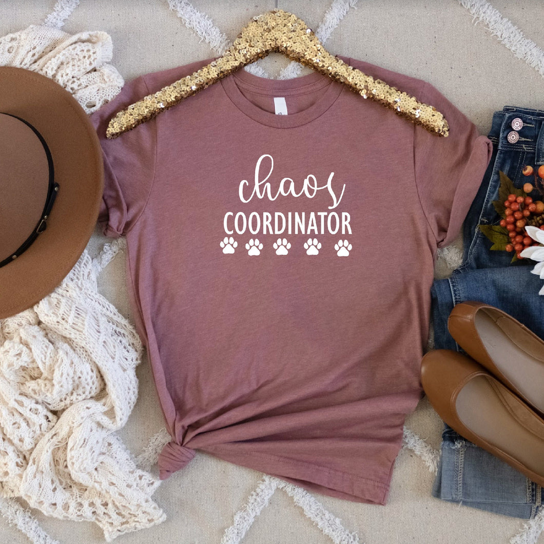 Chaos Coordinator Bella Canvas Tee Shirt