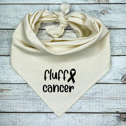 Handmade dog bandana view