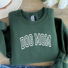 Load image into Gallery viewer, Dog Mom Cozy Sweatshirt, Womens Winter Clothes, Comfortable Top for Her, Gift for Dog Mom, Casual Wear for Cold Weather
