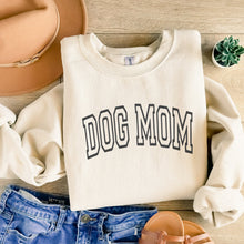 Load image into Gallery viewer, Dog Mom Cozy Sweatshirt, Womens Winter Clothes, Comfortable Top for Her, Gift for Dog Mom, Casual Wear for Cold Weather
