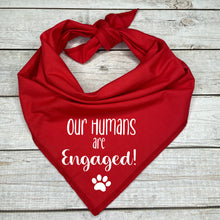 Load image into Gallery viewer, Engagement Photo Dog Bandana
