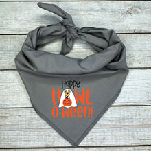 Load image into Gallery viewer, Happy Halloween Dog Bandana
