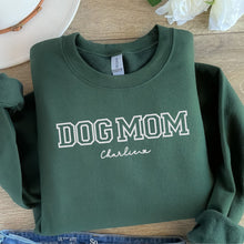 Load image into Gallery viewer, Dog Mom Embroidered Sweatshirt
