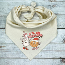 Load image into Gallery viewer, Tis the Season Christmas Dog Bandana
