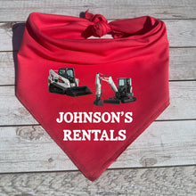 Load image into Gallery viewer, Personalized Dog Bandana – Custom Text Bandana for Pets
