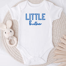 Load image into Gallery viewer, Embroidered Little Brother Bodysuit, Pregnancy Announcement, Baby Coming Soon
