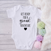 Load image into Gallery viewer, Birth Announcement Surprise Box with Baby Bodysuit for GrandParents
