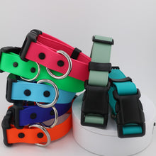 Load image into Gallery viewer, BioThane® Waterproof Dog Collar with Matching Leash Option
