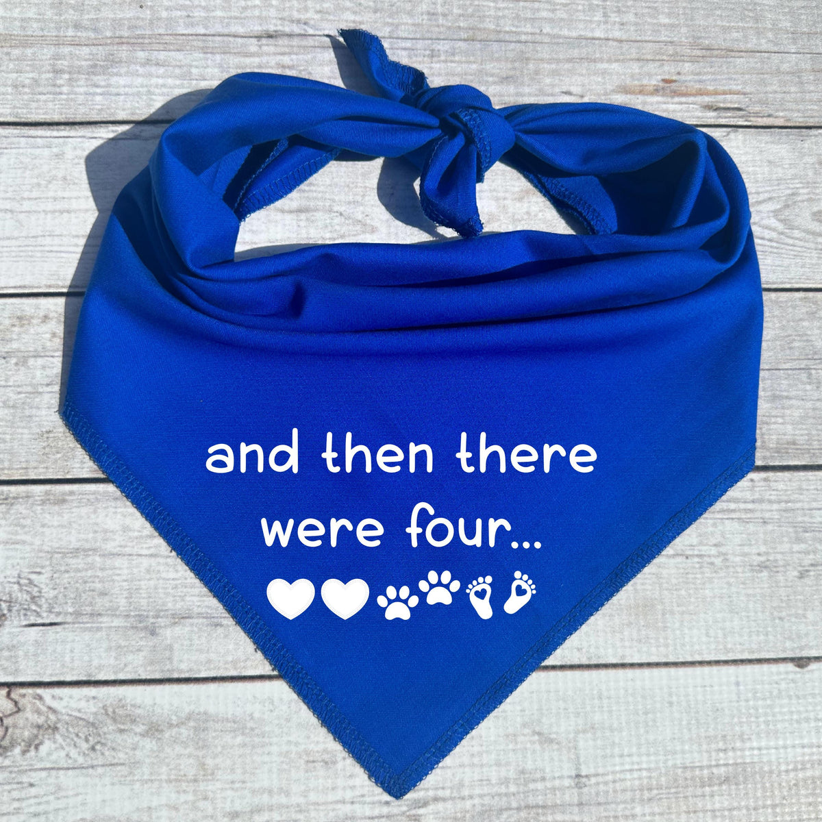 Then There Were Four Dog Bandana