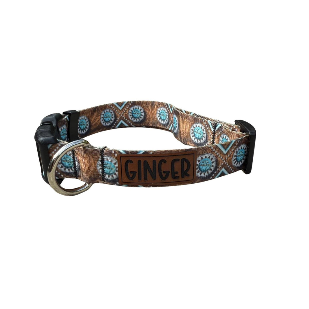 Personalized Dog Collar with Engraved Name with Matching Leash, Personalized Dog Collar