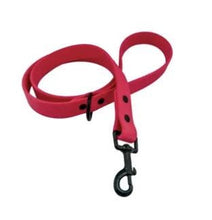 Load image into Gallery viewer, Bright Pink BioThane® Waterproof Dog Leash 1&quot;  Durable, Odor-Resistant, and Easy to Clean

