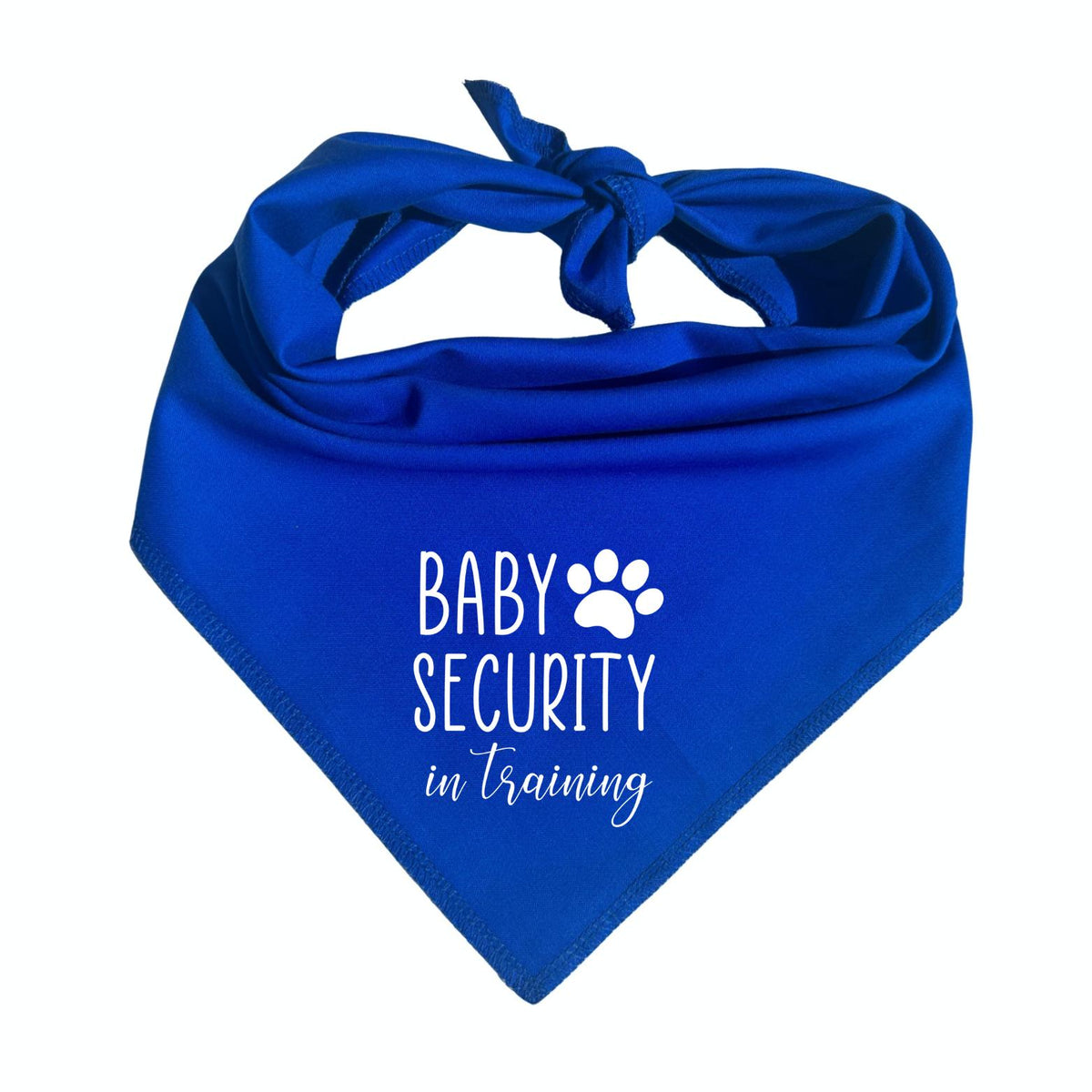 Dog bandana size guide