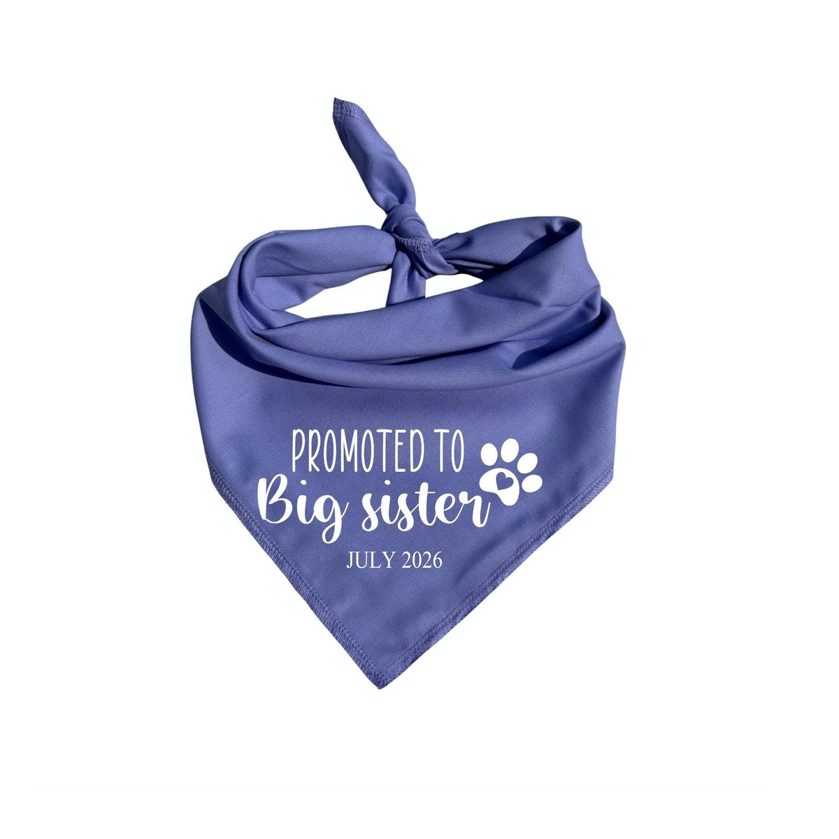 Dog bandana color choices