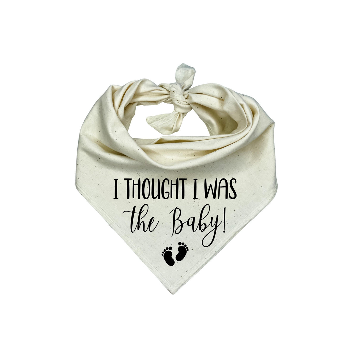 I Thought I Was The Baby Dog Bandana | Pregnancy Announcement