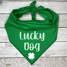Load image into Gallery viewer, Lucky Dog Bandana
