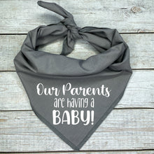 Load image into Gallery viewer, Our Parents are having a Baby Dog Bandana
