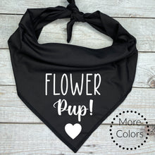Load image into Gallery viewer, Flower Pup! Dog Bandana,  Wedding Present
