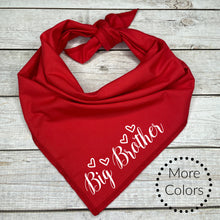 Load image into Gallery viewer, Big Brother Dog Bandana, Pregnancy Announcement
