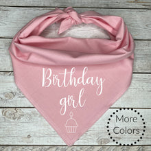 Load image into Gallery viewer, Birthday Girl Dog Bandana

