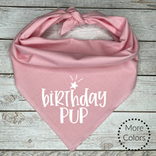 Load image into Gallery viewer, Birthday Pup Dog Bandana
