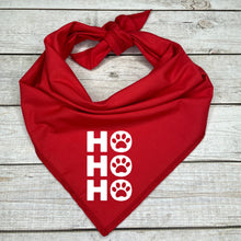 Load image into Gallery viewer, Ho Ho Ho Christmas Dog Bandana

