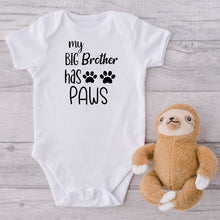 Load image into Gallery viewer, My Big Brother has Paws Bodysuit
