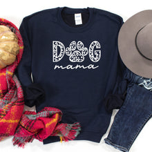 Load image into Gallery viewer, Dog Mama Sweatshirt, Leopard Print
