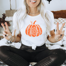 Load image into Gallery viewer, Pumpkin Bella Canvas Tee Shirt, Fall Shirt
