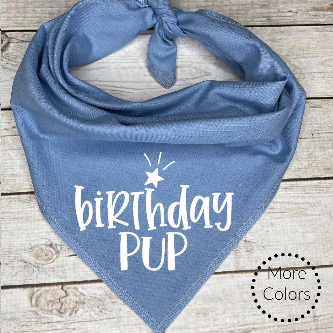 Birthday Pup Dog Bandana