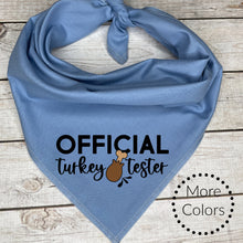 Load image into Gallery viewer, Official Turkey Tester Dog Bandana
