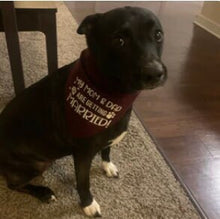 Load image into Gallery viewer, My Mom and Dad are getting Married Dog Bandana, Wedding Announcement
