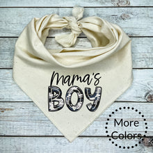 Load image into Gallery viewer, Mama&#39;s Boy Dog Bandana
