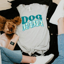 Load image into Gallery viewer, Dogs Mama Bella Canvas Tee Shirt, Dog Mom Gift, Dog Lover Shirt

