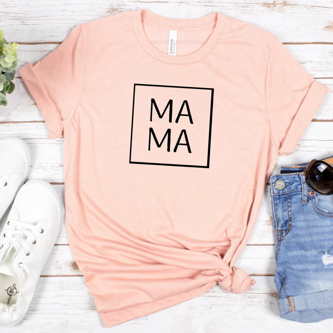 Mama Bella Canvas Tee Shirt