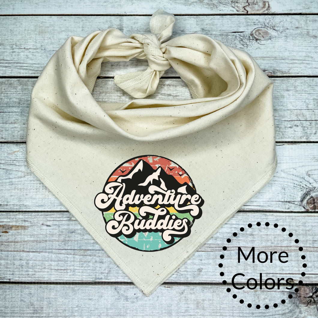 Adventure Buddies Dog Bandana