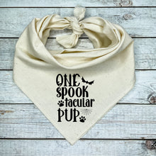 Load image into Gallery viewer, On Spooktacular Pup Dog Bandana, Halloween
