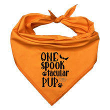 Load image into Gallery viewer, On Spooktacular Pup Dog Bandana, Halloween
