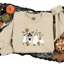 Load image into Gallery viewer, Ghost Dogs Sweatshirt, Spooky Season, Fall Sweater
