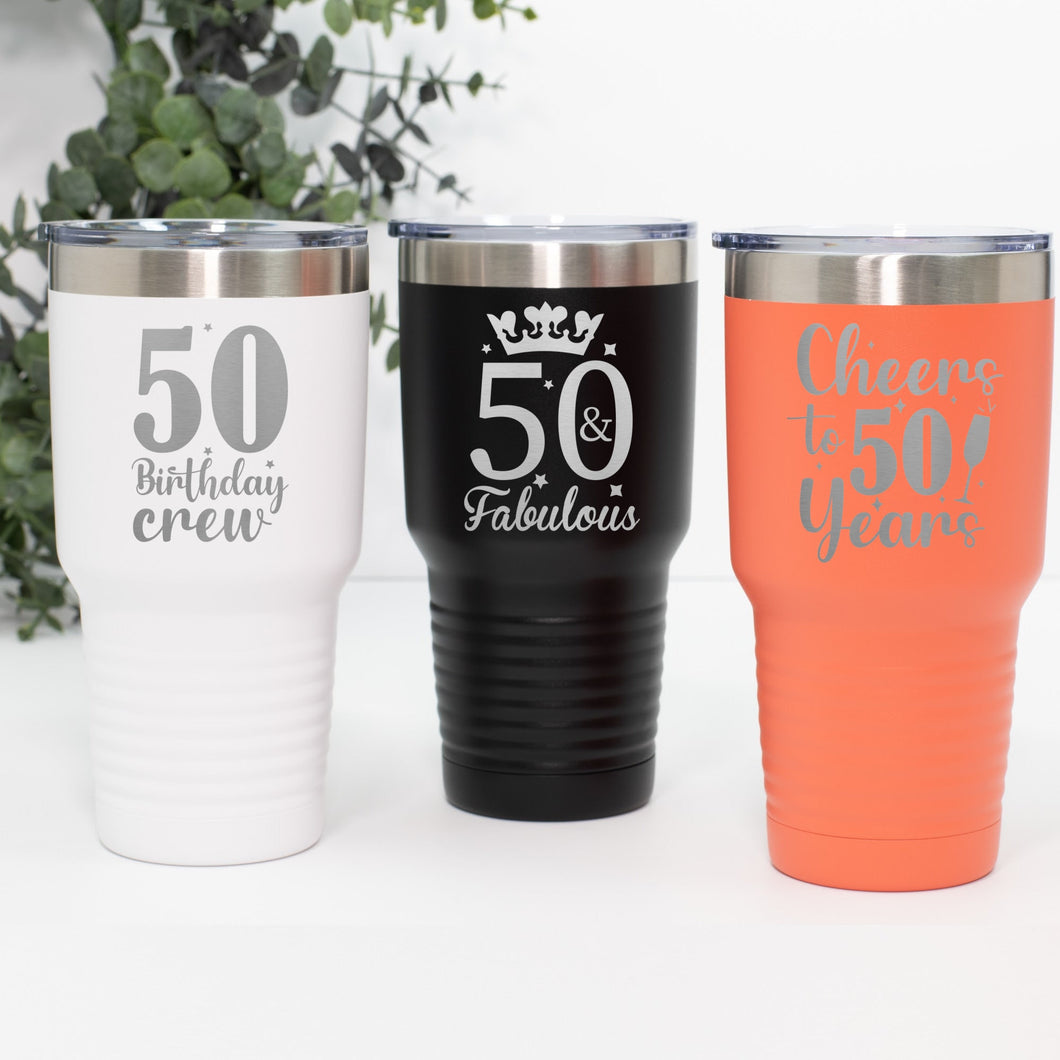50th Birthday Gift For Women Tumbler