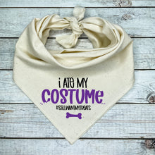 Load image into Gallery viewer, I Ate My Costume Dog Bandana, Halloween
