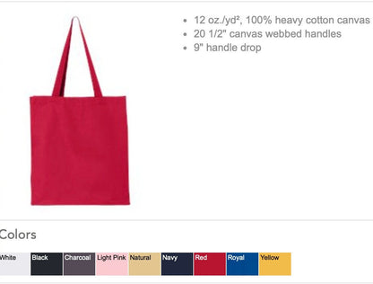 Tote Bag for Grandma Gift for Her, Perfect Birthday or Christmas Present for Grandmother