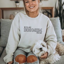 Load image into Gallery viewer, In My Dog Mom Era Cozy Sweatshirt

