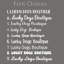 Load image into Gallery viewer, Personalized Ghost Walking Dog Tote Bag
